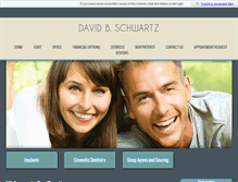 Tablet Screenshot of drdavidschwartz.com